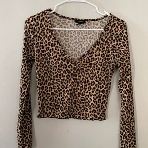 Cheetah print top